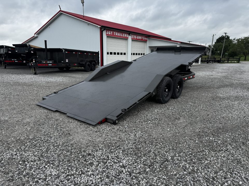 New 2026 MAXX-D T6X 102"x22 14,000# GVWR Steel Floor Power Tilt Equipment Trailer