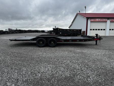 New 2026 MAXX-D T6X 102"x22 14,000# GVWR Steel Floor Power Tilt Equipment Trailer