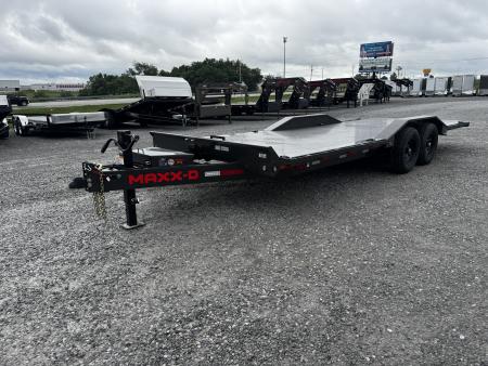 New 2026 MAXX-D T6X 102"x22 14,000# GVWR Steel Floor Power Tilt Equipment Trailer