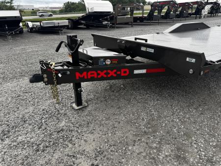 New 2026 MAXX-D T6X 102"x22 14,000# GVWR Steel Floor Power Tilt Equipment Trailer