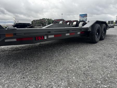 New 2026 MAXX-D T6X 102"x22 14,000# GVWR Steel Floor Power Tilt Equipment Trailer
