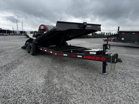 New 2026 MAXX-D T6X 102"x22 14,000# GVWR Steel Floor Power Tilt Equipment Trailer
