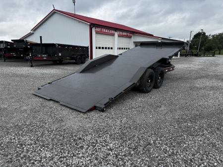 New 2026 MAXX-D T6X 102"x22 14,000# GVWR Steel Floor Power Tilt Equipment Trailer