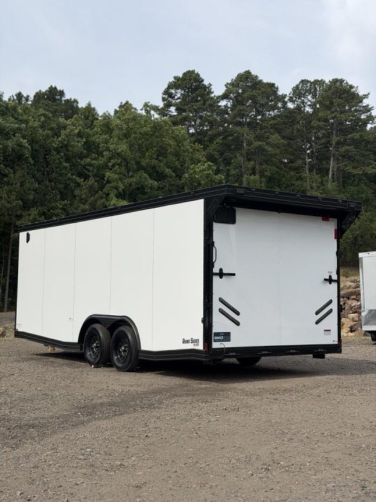 New 2026 Cynergy 2 8.5x20 3500lb axles 6ft6 interior height w/ blackout package Cargo / Enclosed Trailer