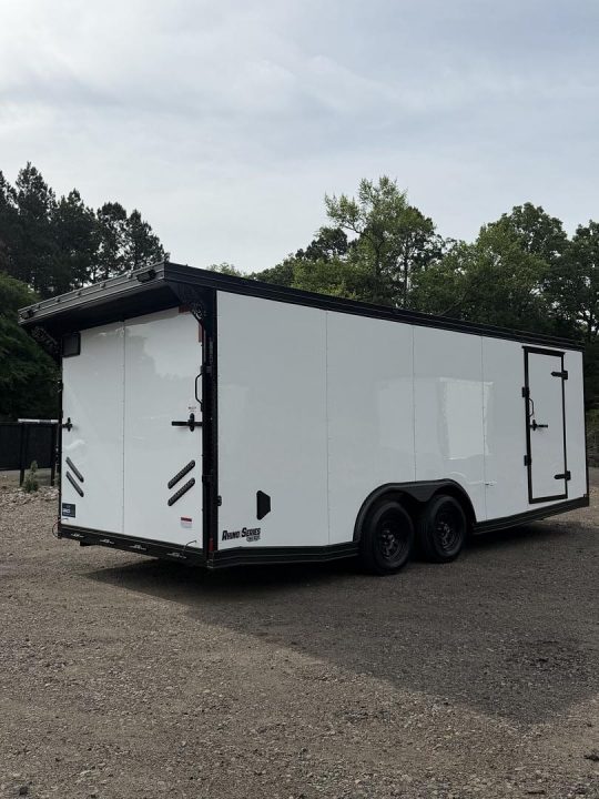 New 2026 Cynergy 2 8.5x20 3500lb axles 6ft6 interior height w/ blackout package Cargo / Enclosed Trailer