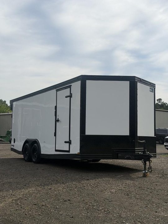 New 2026 Cynergy 2 8.5x20 3500lb axles 6ft6 interior height w/ blackout package Cargo / Enclosed Trailer