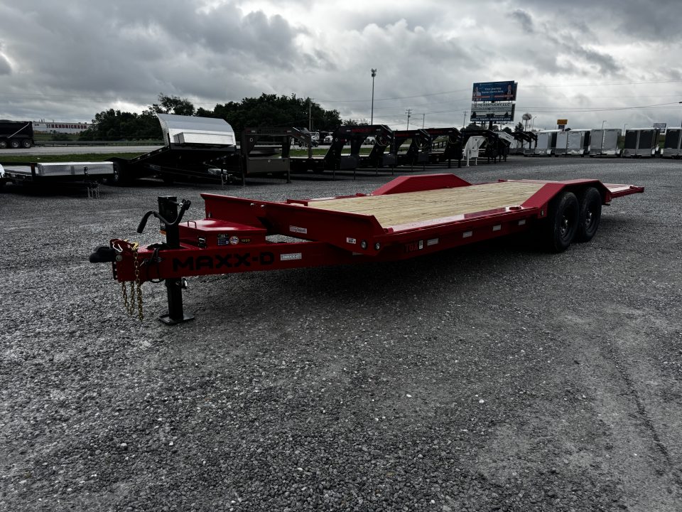 New 2026 MAXX-D 102"x24' 14,000# GVWR Power Tilt Equipment Trailer
