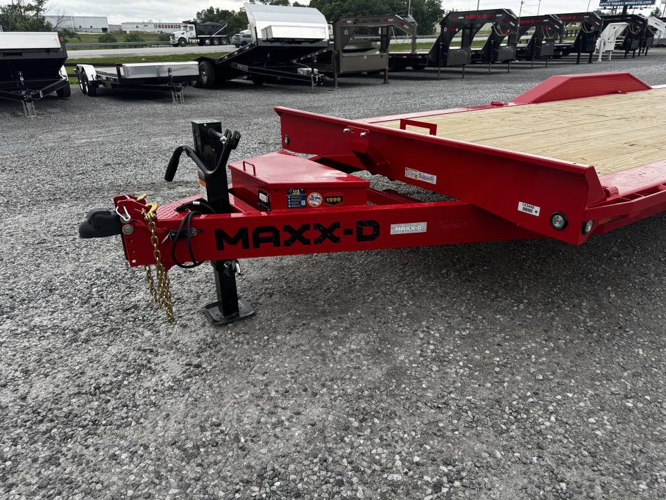 New 2026 MAXX-D 102"x24' 14,000# GVWR Power Tilt Equipment Trailer