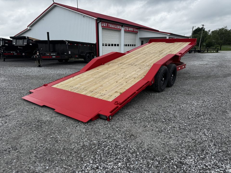 New 2026 MAXX-D 102"x24' 14,000# GVWR Power Tilt Equipment Trailer