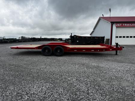New 2026 MAXX-D 102"x24' 14,000# GVWR Power Tilt Equipment Trailer