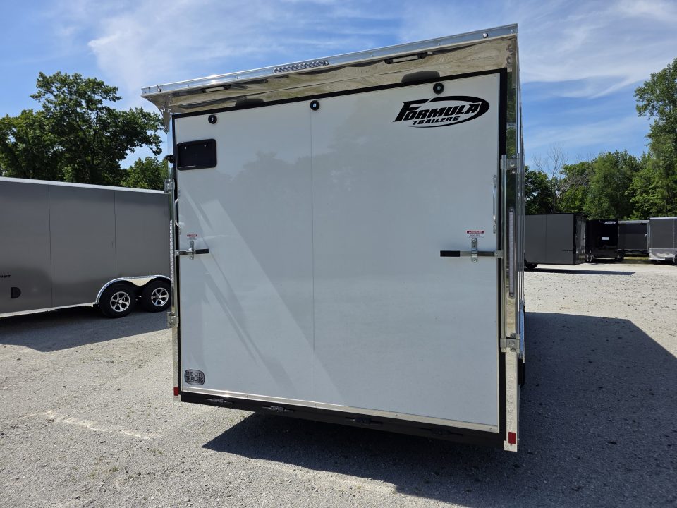 New 2026 Formula Trailers 8.5X24 SCREWLESS EXTERIOR 080 7' INSIDE 10K GVWR Cargo / Enclosed Trailer
