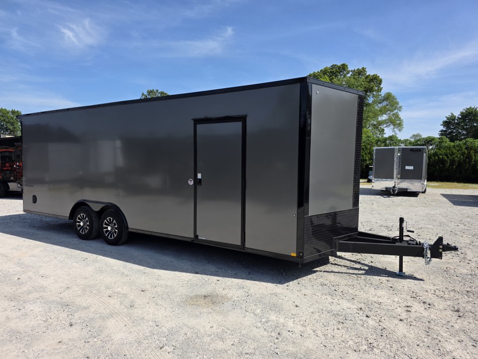 New 2026 Formula Trailers 8.5X24 SCREWLESS EXTERIOR BLACKOUT 7' INSIDE 10K GVWR Cargo / Enclosed Trailer