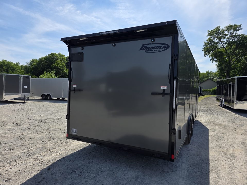 New 2026 Formula Trailers 8.5X24 SCREWLESS EXTERIOR BLACKOUT 7' INSIDE 10K GVWR Cargo / Enclosed Trailer