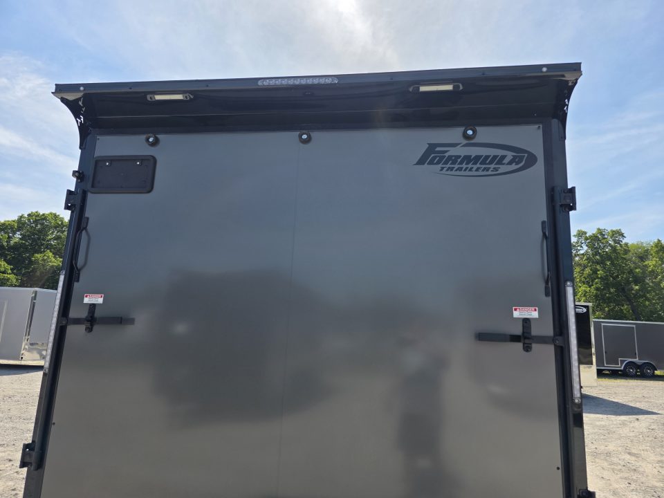New 2026 Formula Trailers 8.5X24 SCREWLESS EXTERIOR BLACKOUT 7' INSIDE 10K GVWR Cargo / Enclosed Trailer