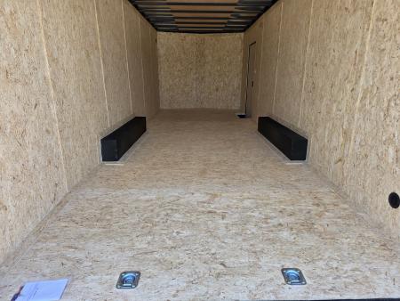 New 2026 Formula Trailers 8.5X24 SCREWLESS EXTERIOR BLACKOUT 7' INSIDE 10K GVWR Cargo / Enclosed Trailer