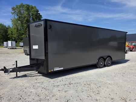 New 2026 Formula Trailers 8.5X24 SCREWLESS EXTERIOR BLACKOUT 7' INSIDE 10K GVWR Cargo / Enclosed Trailer