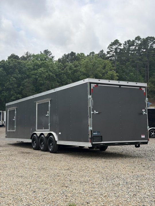 New 2026 Cynergy 2 8.5x32 double escape door 6ft6 interior height triple 5200lb axles Car / Racing Trailer