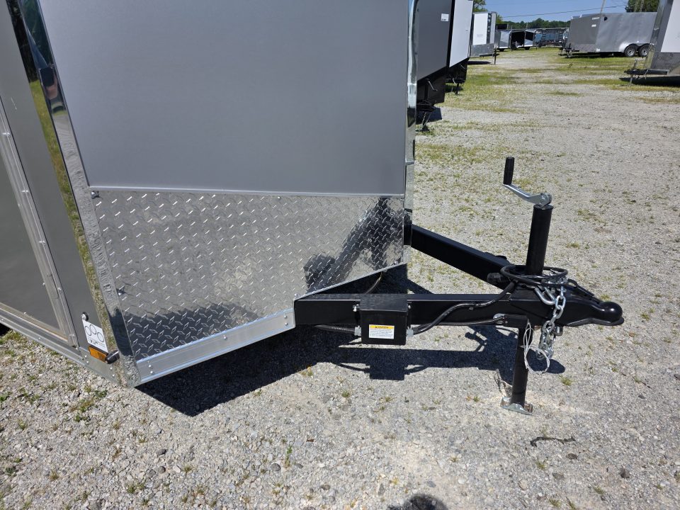 New 2027 US Cargo 6.5X12 TANDEM AXLE POLY 080 SCREWLESS 7' INSIDE DRINGS SXS UTV GOLFCART MOWER 7K GVWR Cargo / Enclosed Trailer