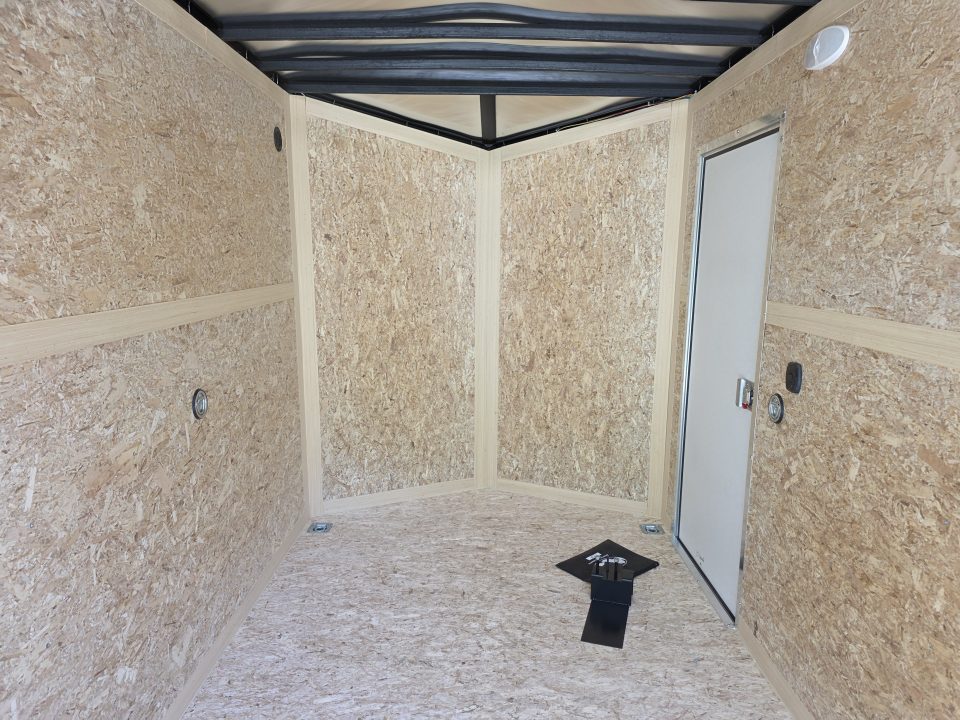 New 2027 US Cargo 6.5X12 TANDEM AXLE POLY 080 SCREWLESS 7' INSIDE DRINGS SXS UTV GOLFCART MOWER 7K GVWR Cargo / Enclosed Trailer