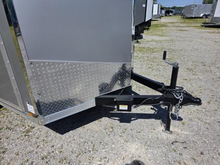 New 2027 US Cargo 6.5X12 TANDEM AXLE POLY 080 SCREWLESS 7' INSIDE DRINGS SXS UTV GOLFCART MOWER 7K GVWR Cargo / Enclosed Trailer