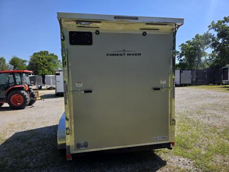 New 2027 US Cargo 6.5X12 TANDEM AXLE POLY 080 SCREWLESS 7' INSIDE DRINGS SXS UTV GOLFCART MOWER 7K GVWR Cargo / Enclosed Trailer