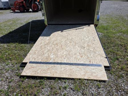 New 2027 US Cargo 6.5X12 TANDEM AXLE POLY 080 SCREWLESS 7' INSIDE DRINGS SXS UTV GOLFCART MOWER 7K GVWR Cargo / Enclosed Trailer