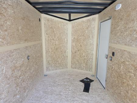 New 2027 US Cargo 6.5X12 TANDEM AXLE POLY 080 SCREWLESS 7' INSIDE DRINGS SXS UTV GOLFCART MOWER 7K GVWR Cargo / Enclosed Trailer