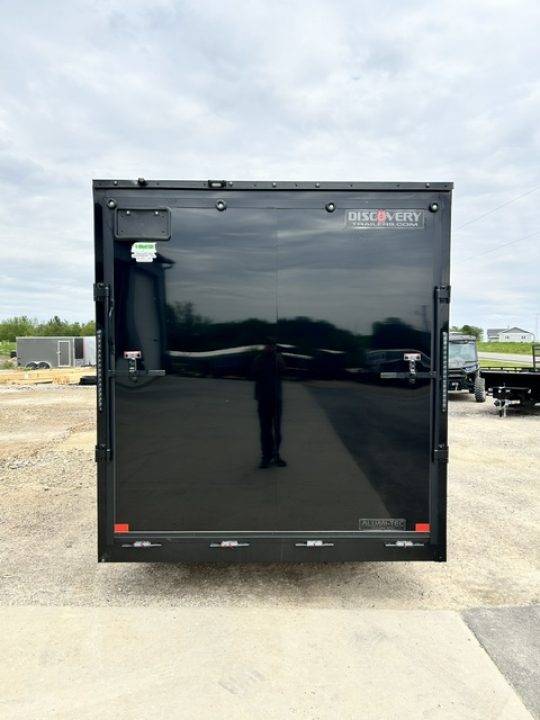 New 2027 Discovery Trailers 7.5x18 Blackout Package .080 exterior skins 90" INTERIOR HEIGHT Cargo / Enclosed Trailer
