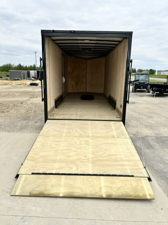 New 2027 Discovery Trailers 7.5x18 Blackout Package .080 exterior skins 90" INTERIOR HEIGHT Cargo / Enclosed Trailer