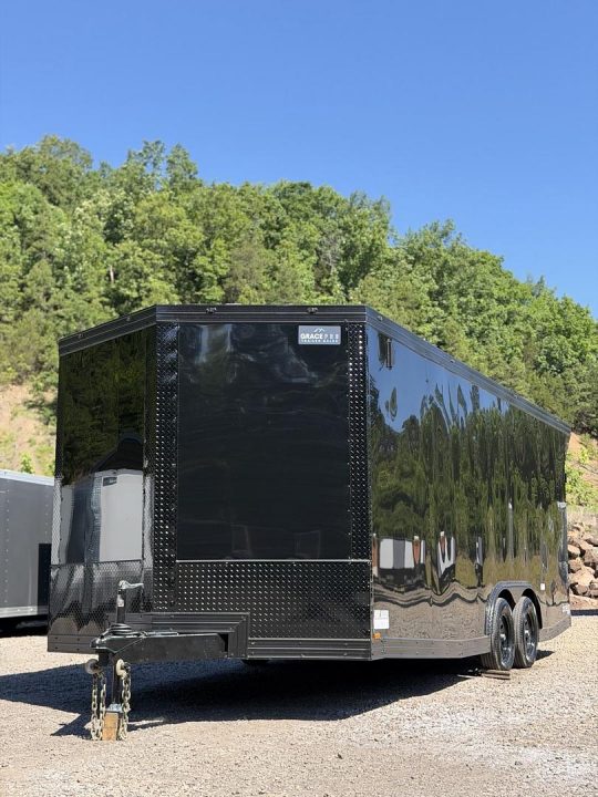 New 2026 Cynergy 2 8.5x20 7ft interior height w/ blackout package 3500lb axles Cargo / Enclosed Trailer