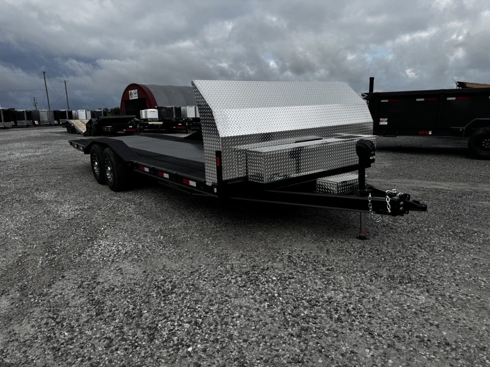 New 2026 Trax 102"x24' 14,000# GVWR Hydraulic Tilt Trailer