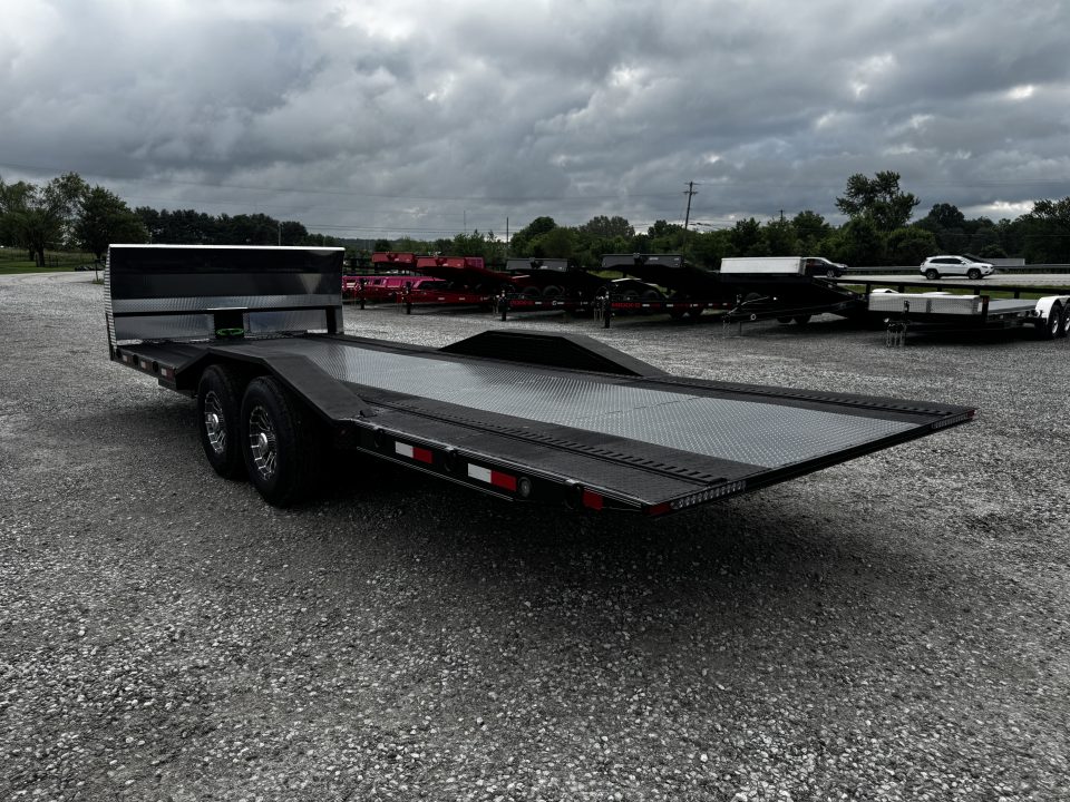 New 2026 Trax 102"x24' 14,000# GVWR Hydraulic Tilt Trailer
