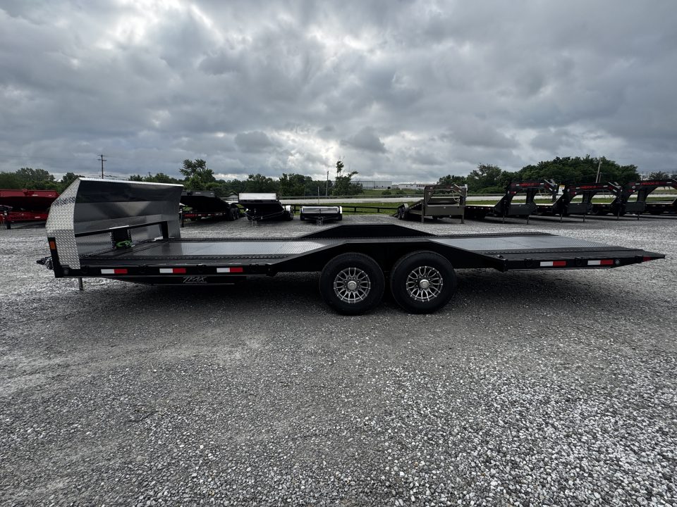 New 2026 Trax 102"x24' 14,000# GVWR Hydraulic Tilt Trailer