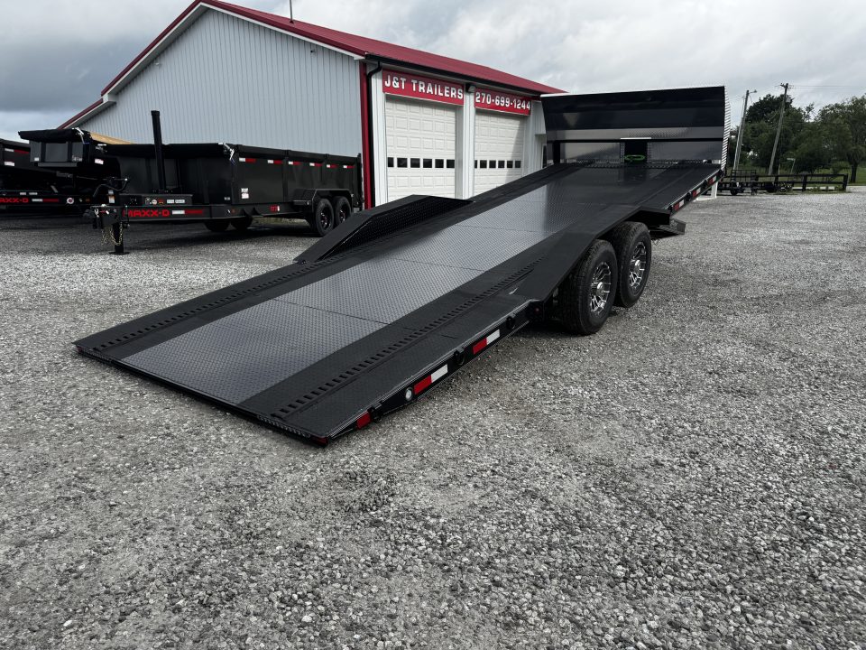 New 2026 Trax 102"x24' 14,000# GVWR Hydraulic Tilt Trailer
