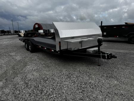 New 2026 Trax 102 x24' 14,000# GVWR Hydraulic Tilt Trailer