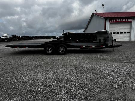 New 2026 Trax 102"x24' 14,000# GVWR Hydraulic Tilt Trailer