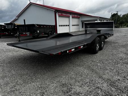 New 2026 Trax 102"x24' 14,000# GVWR Hydraulic Tilt Trailer
