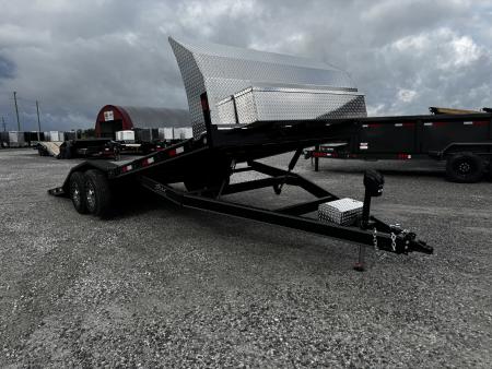 New 2026 Trax 102"x24' 14,000# GVWR Hydraulic Tilt Trailer