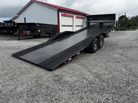New 2026 Trax 102"x24' 14,000# GVWR Hydraulic Tilt Trailer
