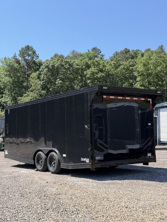New 2026 Cynergy 2 8.5x20 6ft6 interior height 3500lb axles w/ blackout package Cargo / Enclosed Trailer