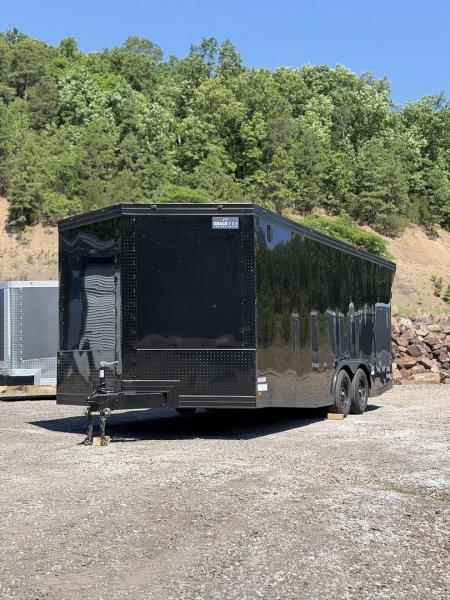 New 2026 Cynergy 2 8.5x20 6ft6 interior height 3500lb axles w/ blackout package Cargo / Enclosed Trailer