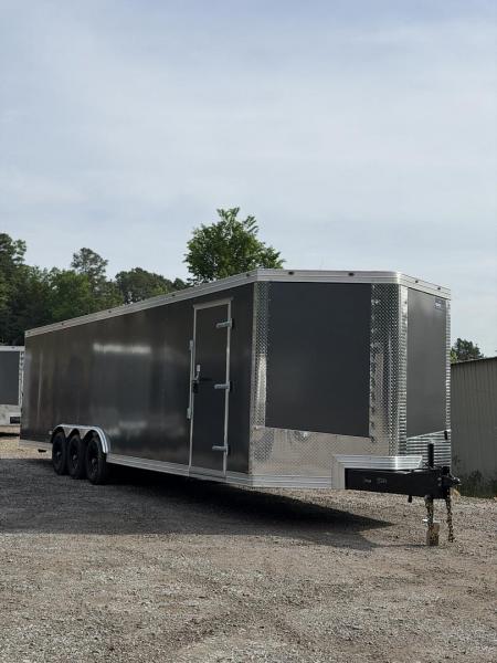 New 2026 Cynergy 2 8.5x32 6ft6 interior height double escape door triple 5200lb axles Car / Racing Trailer