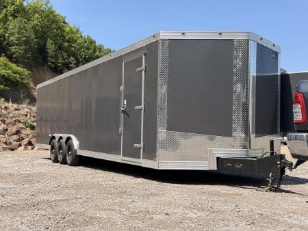 New 2026 Cynergy 2 8.5x32 6ft6 interior height double escape door triple 5200lb axles Car / Racing Trailer