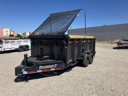 New 2026 Diamond C Trailers LPT 207 14X82X44 Dump Trailer