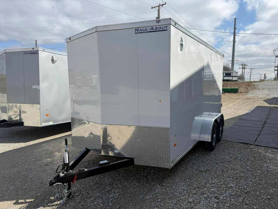 New STOCK#15844 7X14 ENCLOSED CARGO TRAILER
