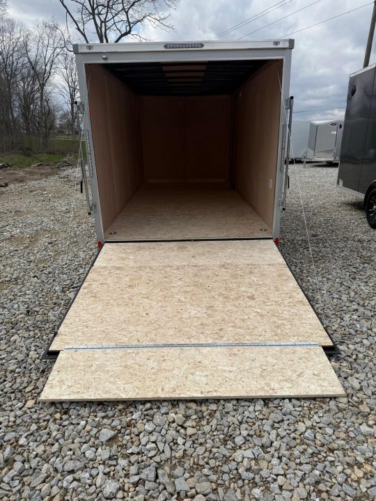 New STOCK#15842 7X16 ENCLOSED CARGO TRAILER