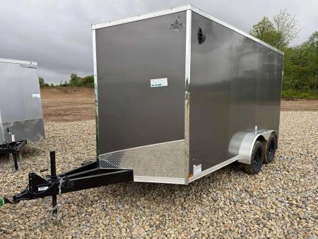 New STOCK#96398 7X14 ENCLOSED CARGO TRAILER