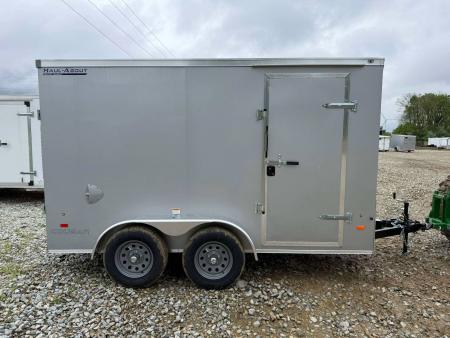 New STOCK#16089 6X12 TANDEM AXLE ENCLOSED CARGO TRAILER