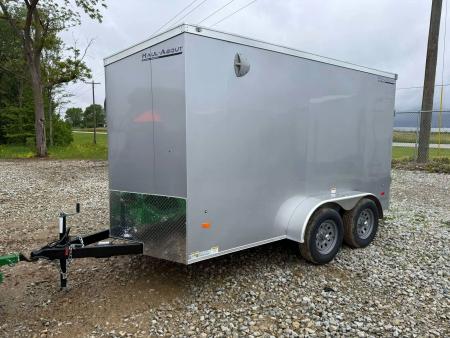 New STOCK#16089 6X12 TANDEM AXLE ENCLOSED CARGO TRAILER