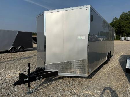 New STOCK#96672 8.5X24 ENCLOSED CAR HAULER